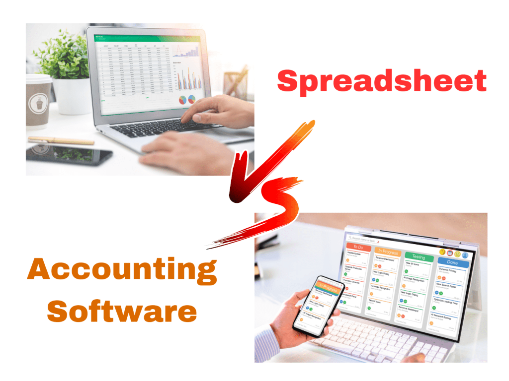 Spreadsheet vs accounting software
